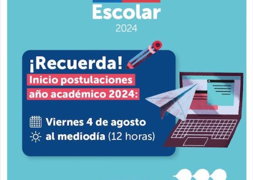 Inicio Postulaciones año Académico 2024