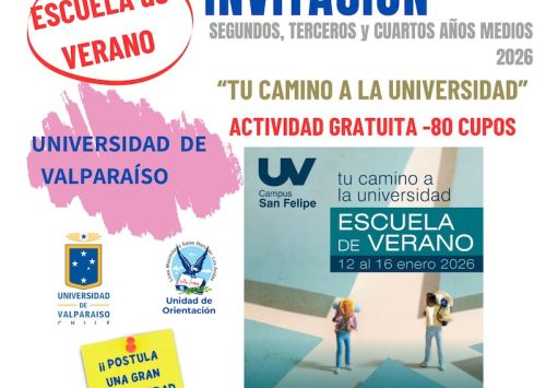 Invitación escuela de verano UV