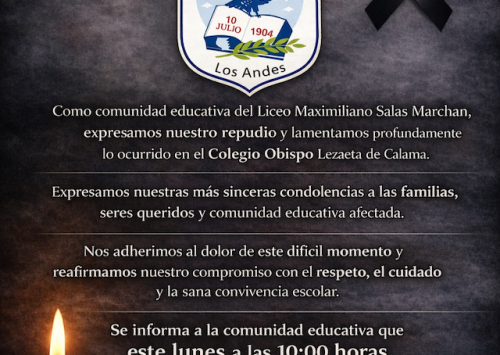 Comunidad educativa en duelo