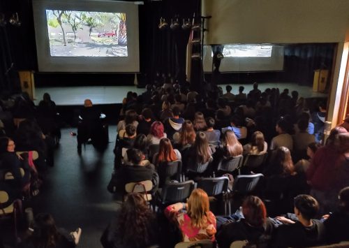 Exitosa muestra de Cine Escolar en Casa de la Cultura de Los Andes